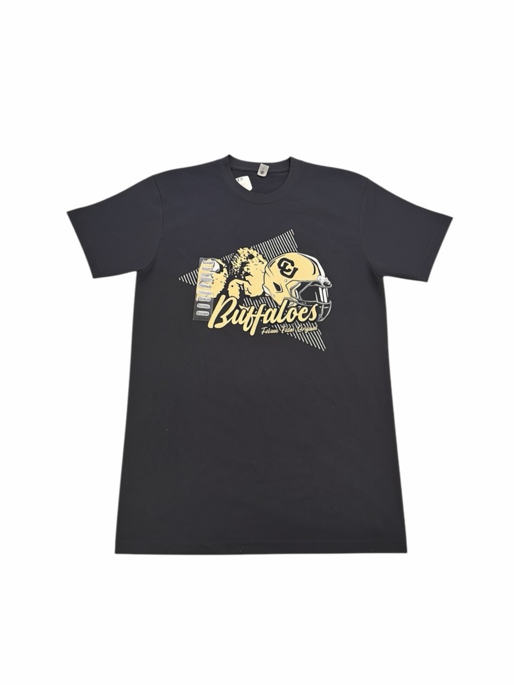 Buffaloes Graphic Short Sleeve Tee - Black & Yellow